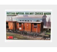 MiniArt - Maquette de train - Wagon couvert Russian Imperial Railway - Échelle 1/35