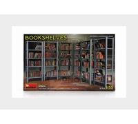 1:35 MINIART Accessories Scaffalatura Libreria Bookshelves Kit MA35654