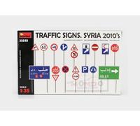 MiniArt Accessoires Panneaux de signalisation Syrie 2010 1:35 Kit MA35648 M