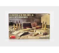 1:35 Miniart Accessories Shells With Ammo Military Boxes Kit MA35381 Modellino