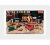 1:35 Miniart Accessories Strumenti Musicali Musical Instruments Kit MA35622 Mode
