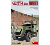 Austin Armoured Car 3rd Series:czechoslovak,russian,soviet Service.interior Kit - 1:35e - Miniart