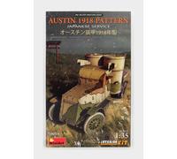 MiniArt – Maquette Voiture blindée Austin 1918 Pattern – Service japonais – Kit intérieur