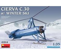 1:35 MINIART Avro Cierva C.30 Se-Aea Airplane Winter Ski 1933 Kit MA41014