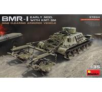 1:35 Miniart Bmr-1 Early Mod. With Kmt-5M Kit MA37034 Modellino