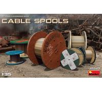 1:35 Miniart Cable Spools Kit MIN35583 Modellino