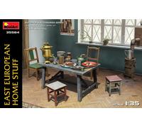 Miniart MIN35584 Kit de Maquette pour Maison d'europe de l'est, Divers, Mittel