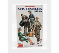 1:35 Miniart Figures Auto Travelers 1930-40S Kit MA38017 Modellino
