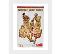 1:35 MINIART Figures British Jeep Crew Military Kit MA35469
