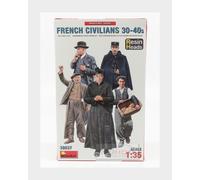 1:35 Miniart Figures French Civilians 1930-40S Kit MA38037 Modellino