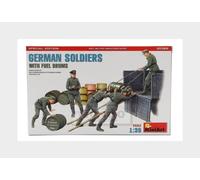 Mini Art 35366 1:35 Fig. Soldats avec fûts de Carburant. (5) - Reproduction fidèle, modèle réduit, kit Plastique, Bricolage, Loisirs créatifs, Collage, kit modèle, à Assembler, Non Peint