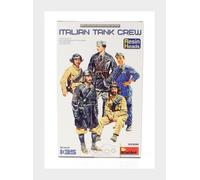MiniArt – Têtes en résine – Équipage de char italien 1:35 – MA35500