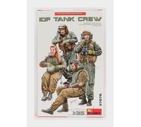 MiniArt Maquette plastique 37076 – Équipe de chars de l'IDF 1:35 (4) non peint, gris
