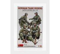 1:35 MINIART Figures Soldier German Tank Riders Military Winter 1944 Kit MA35370
