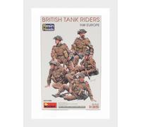 1:35 MINIART Figures Soldier Military British Tank Riders Kit MA35496