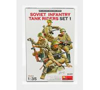 MiniArt - Figurines 1:35 - Ensemble de cavaliers d'infanterie soviétique - Kit MA35309 Set 2