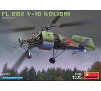 1:35 MINIART Flettner Fl 282 V-16 Kolibri Military Airplane 1941 Kit MA41002