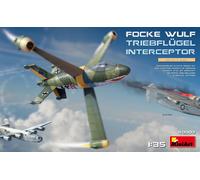 1:35 Miniart Focke-Wulf Triebflügel Interceptor Kit MA40002 Modellino