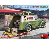 1:35 MINIART Fruit Delivery Van Typ 170V Lieferwagen Kit MA38044