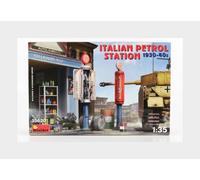 1:35 Miniart Garage Stazione Servizio Italian Petrol Station 40S Kit MA35620 Mod