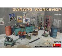 1:35 Miniart Garage Workshop Kit MA35596 Modellino