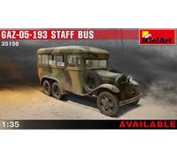 MiniArt Kit de modélisme Gaz-05-193 Staff Bus 1:35e (35156)