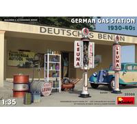 1:35 Miniart German Gas Station 1930-40S Kit MA35598 Modellino