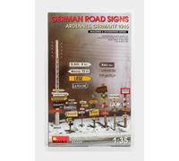 1:35 Miniart German Road Signs Military Ardennes Germany 1945 Kit MA35609 Modell