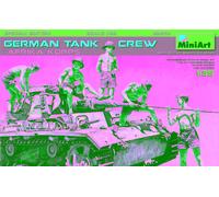 1:35 Miniart German Tank Crew "Afrika Korps" Special Edition Kit MA35278 Modelli
