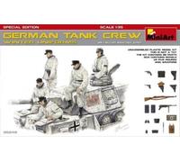 MiniArt Figurines Équipage de char allemand Uniformes d'hiver Édition spéciale 1:35e
