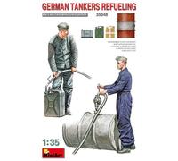 1:35 Miniart German Tankers Refueling Kit MA35348 Modellino