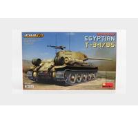 1:35 Miniart Kampfpanzer T-34/85 Tank Military Egyptian 1944 Kit MA37071 Modelli