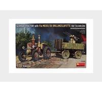 1:35 MINIART Lanz Bulldog 4016 With Mg151/20 And Military Trailer Kit MA53008