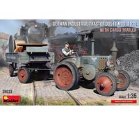 1:35 MINIART Lanz Bulldog D8511 German Industrial Tractor 1936 Kit MA38033