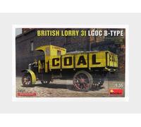1:35 Miniart Lgoc B Type British Lorry 3T Truck 1910 Kit MA38027 Modellino