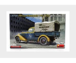 1:35 MINIART Mercedes Benz Type 170V Liefer Pritschenwagen 1935 Kit MA38072