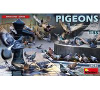 1:35 Miniart Pigeons Kit MA38036 Modellino