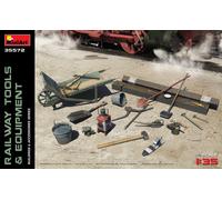 MiniArt Kit de modélisme MIN35572 – 1:35 Outils et équipement ferroviaires
