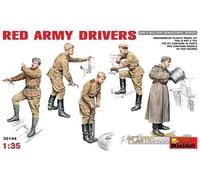 MiniArt Figurines 35144 Pilotes de l'Armée Rouge 1/35 (5) - Kit plastique à assembler