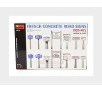 1:35 MINIART Segnali Stradali French Concrete Road Signs 1930-40 Kit MA35674