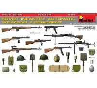 1:35 Miniart Soviet Infantry Automatic Weapons & Equip. Spec.Edit. Kit MIN35268