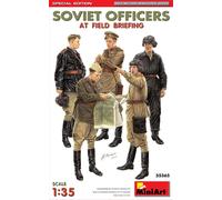 1:35 MINIART Soviet Officers At Field Briefing. Special Edition Kit MA35365