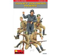 1:35 Miniart Soviet Soldiers Riders. Special Edition Kit MIN35281 Modellino