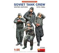 MiniArt 37063 – Équipage de char soviétique 1970–1980, uniforme hiver, neuf, 1:3 5