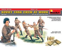 Miniart 1:35 - Soviet Tank Crew At Work (Special Edition) (Min35153)