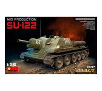 MiniArt Maquette Char SU-122 Mid Production – Kit intérieur 1/35 (35197)