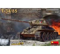 MiniArt – Maquette MIN35301 Tourelle composite T-34-85 1:35 Intérieur 112 Été 1944 Non peinte