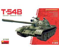 MiniArt Maquette 1/35 T-54B (production précoce) - Char moyen soviétique 37019
