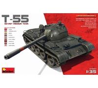 MiniArt Maquette en kit T-55 char moyen soviétique 1:35 MIN37027