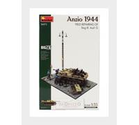 TANK DIORAMA TIGER I FIELD REPAIR AUSF. G MILITARY ANZIO 1944 /